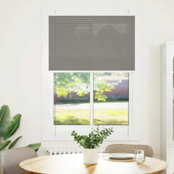 Store plissé anthracite 90x100 cm largeur du tissu 89,4 cm - Vidaxl