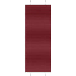 Vidaxl - Store plissé rouge bordeaux 70x200 cm largeur du tissu 69,4 cm