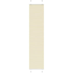 Vidaxl - Store plissé crème 50x200 cm largeur du tissu 49,4 cm polyester