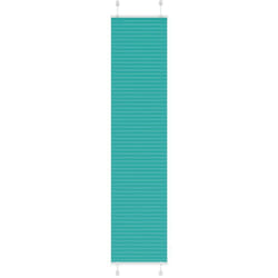 Vidaxl - Store plissé vert pétrole 40x200 cm largeur du tissu 39,4 cm