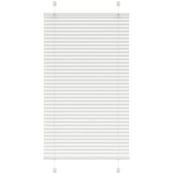 Store plissé blanc 70x100 cm largeur du tissu 69,4 cm polyester vidaXL