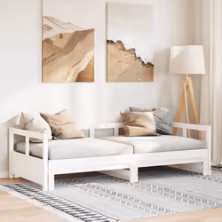VidaXL 854953 canapé lit sofa Blanc