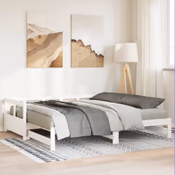 VidaXL 854953 canapé lit sofa Blanc - Vue supplémentaire 4