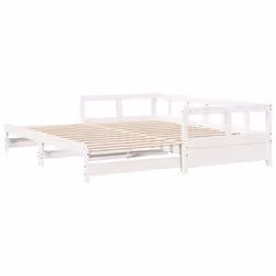 VidaXL 854953 canapé lit sofa Blanc - Vue supplémentaire 8