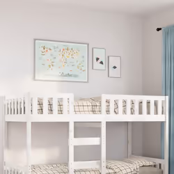 VidaXL 855016, Blanc, Bois, 90 x 200 mm, 1 pièce(s)