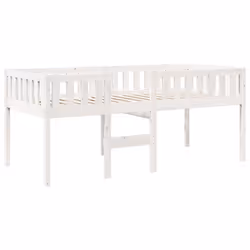 VidaXL 855016 Lit pour enfant Blanc Bois