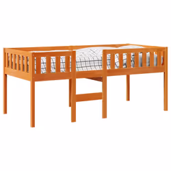 VidaXL 855017 Lit pour enfant Marron Bois - Vue supplémentaire 4