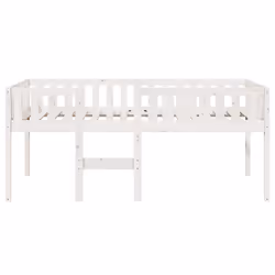 VidaXL 855019 Lit pour enfant Blanc Bois - Vue supplémentaire 5