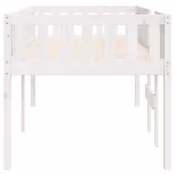 VidaXL 855019 Lit pour enfant Blanc Bois - Vue supplémentaire 6