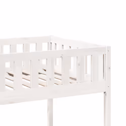 VidaXL 855019 Lit pour enfant Blanc Bois - Vue supplémentaire 8