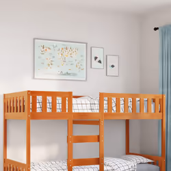 VidaXL 855020 Lit pour enfant Marron Bois