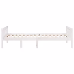 VidaXL 855025 Lit pour enfant Blanc Bois - Vue supplémentaire 5