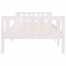 VidaXL 855025 Lit pour enfant Blanc Bois - Vue supplémentaire 6