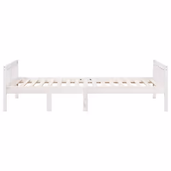 VidaXL 855031 Lit pour enfant Blanc Bois - Vue supplémentaire 5