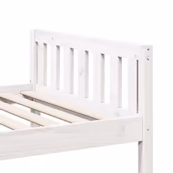 VidaXL 855031 Lit pour enfant Blanc Bois - Vue supplémentaire 8