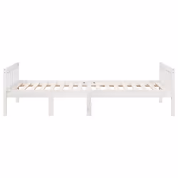 VidaXL 855034 Lit pour enfant Blanc Bois - Vue supplémentaire 5