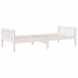 VidaXL 855034 Lit pour enfant Blanc Bois - Vue supplémentaire 7