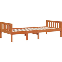 VidaXL 855035 Lit pour enfant Marron Bois