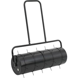 Vidaxl - Rouleau à gazon de jardin et colliers d'aérateur 63 l fer acier