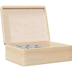 Vidaxl - Boîte en bois avec couvercle 40x30x13 cm bois de pin massif