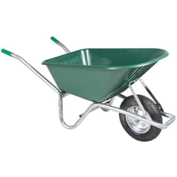 vidaXL Brouette vert 90 L 150 kg acier galvanisé et plastique