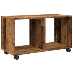 Vidaxl - Armoire à roulettes vieux bois 72x33x42,5 cm bois d'ingénierie