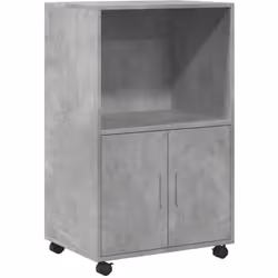 Cette armoire à roulettes est facile à déplacer et offre un grand espace de rangement, ce qui est pratique pour votre vie et  ...