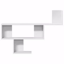 VidaXL 853191 étagères Bois Blanc - Vue supplémentaire 4