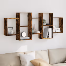 VidaXL 853213 étagères Bois Chêne, Marron