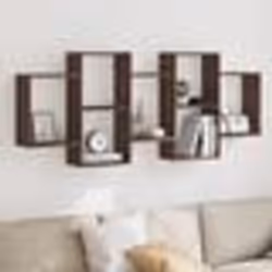 vidaXL Étagère murale chêne marron 159x18x65 cm bois dingénierie 853215