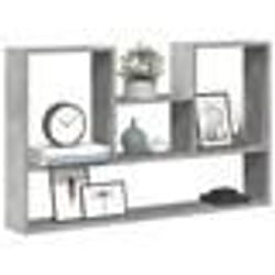 vidaXL Étagère murale gris béton 99x15x60 cm bois dingénierie 853239