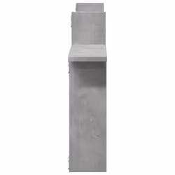 VidaXL 853257 étagères Bois Gris - Vue supplémentaire 5