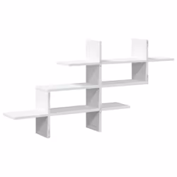 VidaXL 853263 étagères Bois Blanc - Vue supplémentaire 5