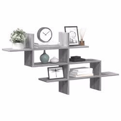 VidaXL 853268 étagères Bois Gris