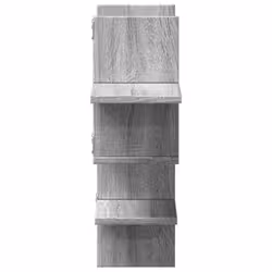 VidaXL 853268 étagères Bois Gris - Vue supplémentaire 5