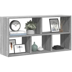 Vidaxl - tagère murale sonoma gris 100x25x50 cm bois ingénierie