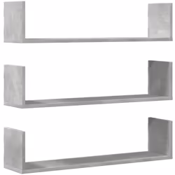 Maximisez votre espace intérieur et donnez du style à votre mur avec ces étagères murales ! Matériau stable et durable : le b ...