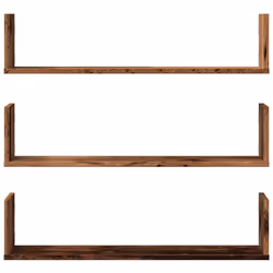 VidaXL 853297 étagères Bois - Vue supplémentaire 4
