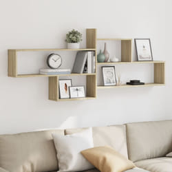Vidaxl - tagère murale chêne sonoma 167,5x18x68 cm bois d'ingénierie