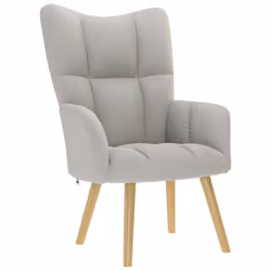 VidaXL 4016766, Tissu, Gris, mousse, 110 kg, 615 mm, 690 mm