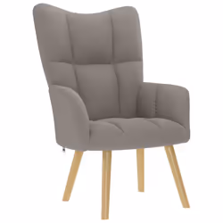 VidaXL 4016773, Tissu, Taupe, mousse, 110 kg, 615 mm, 690 mm