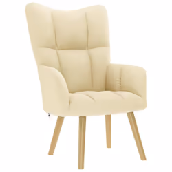 VidaXL 4016774, Tissu, Crème, mousse, 110 kg, 615 mm, 690 mm