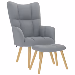 VidaXL 4016778, Tissu, Gris, mousse, 110 kg, 615 mm, 690 mm