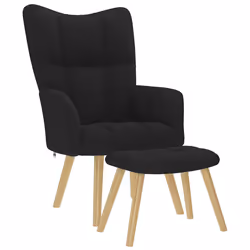 VidaXL 4016780, Tissu, Noir, mousse, 110 kg, 615 mm, 690 mm