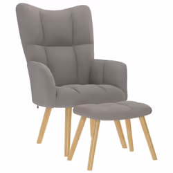 VidaXL 4016784, Tissu, Taupe, mousse, 110 kg, 615 mm, 690 mm