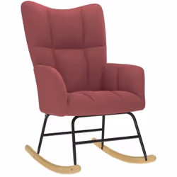 Vous cherchez un fauteuil pour vous reposer complètement après une journée bien remplie ? Ce fauteuil à bascule confortable e ...