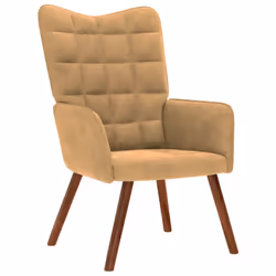 VidaXL 4016818, Velours, Marron, mousse, 615 mm, 690 mm, 955 mm