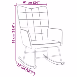 VidaXL 4016832 Fauteuil à bascule et planche pour enfant - Vue supplémentaire 8