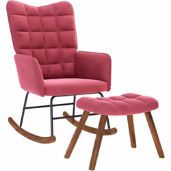Vous êtes à la recherche d'une chaise pour un repos complet après une journée bien remplie ? Cette chaise à bascule confortab ...