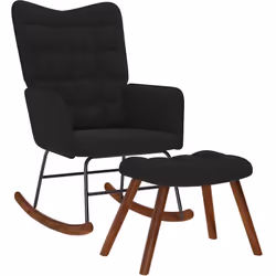 Vous êtes à la recherche d'une chaise pour un repos complet après une journée bien remplie ? Cette chaise à bascule confortab ...